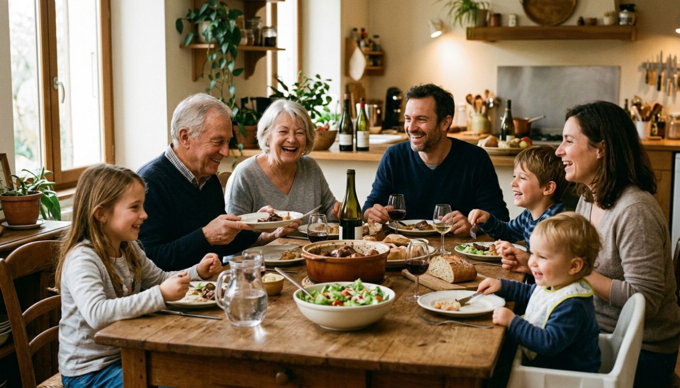 Repas partagés : pourquoi manger ensemble change la dynamique familiale